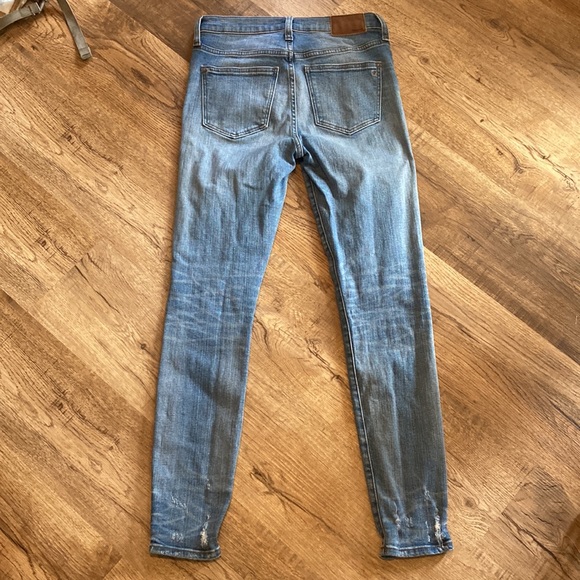 Madewell 9” High Rise Skinny Jeans 26 - Picture 4 of 4